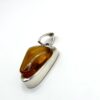 Zilveren hanger met honing-amber - Afbeelding 3