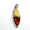 Zilveren hanger met barnsteen - Afbeelding 3