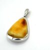 Zilveren hanger met barnsteen - Afbeelding 3