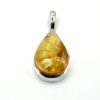 Zilveren hanger met barnsteen - Afbeelding 2