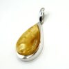 Zilveren hanger met barnsteen - Afbeelding 3