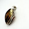 Zilveren hanger met barnsteen - Afbeelding 3