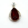 Zilveren hanger met barnsteen - Afbeelding 3
