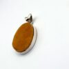 Zilveren hanger met honing-amber - Afbeelding 3