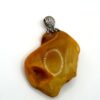 Zilveren hanger met honing-amber - Afbeelding 3