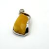 Zilveren hanger met honing-amber - Afbeelding 3