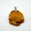 Zilveren hanger met honing-amber - Afbeelding 3