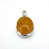 Zilveren hanger met honing-amber - Afbeelding 2
