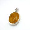 Zilveren hanger met honing-amber - Afbeelding 3