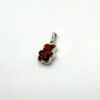 Zilveren hanger met barnsteen, teddybeer - Afbeelding 3