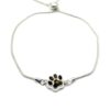 Zilveren armband met groene barnsteen - Afbeelding 2