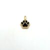 Vergulde hanger met kersen-amber. Mini pootje - Afbeelding 2