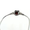 Zilveren armband met barnsteen, uil - Afbeelding 2