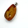 Zilveren hanger met amber - Afbeelding 3