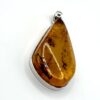 Zilveren hanger met amber - Afbeelding 2
