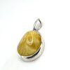 Zilveren hanger met melkachtige barnsteen - Afbeelding 2