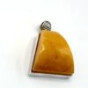 Zilveren hanger met honing-amber - Afbeelding 3