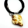 Zilveren ketting met witte barnsteen - Afbeelding 3