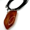 Zilveren ketting met amber - Afbeelding 3