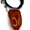 Zilveren ketting met amber - Afbeelding 2