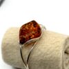 Zilveren armband met cognac amber - Afbeelding 2