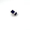 Zilveren oorbellen met lapis lazuli M - Afbeelding 3