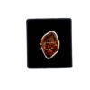 Ring met cognac-amber - Afbeelding 2