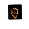 Ring met cognac-amber - Afbeelding 2