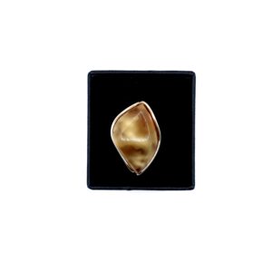 Alternative view of Ring met barnsteen