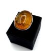 Zilveren ring met barnsteen - Afbeelding 3