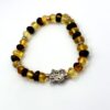 Elastische armband met barnsteen - Afbeelding 2