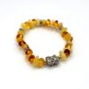 Elastische armband met barnsteen - Afbeelding 2