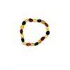 Elastische armband met barnsteen