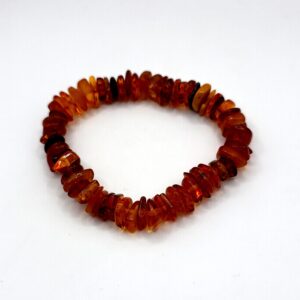 Alternative view of Elastische armband met barnsteen