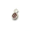 Zilveren hanger met barnsteen, ananas - Afbeelding 2