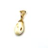 Vergulde hanger met barnsteen - Afbeelding 3